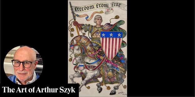 Arthur Szyk loved three countries: Poland, the land of his birth; Israel, the land of his people; and America, the land of his ideals. 