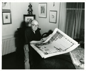 The Declaration of Independence was donated in 2000 to The Library of Congress fulfilling Szyk’s wish. 